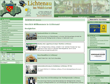 Tablet Screenshot of lichtenau.gv.at