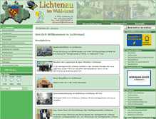 Tablet Screenshot of lichtenau.at